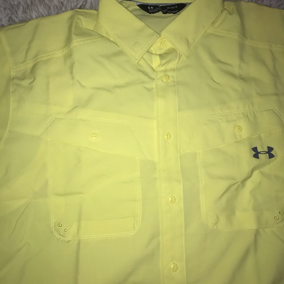 Under Armour button down shorts sleeve L & 3XL - Picture 3 of 8